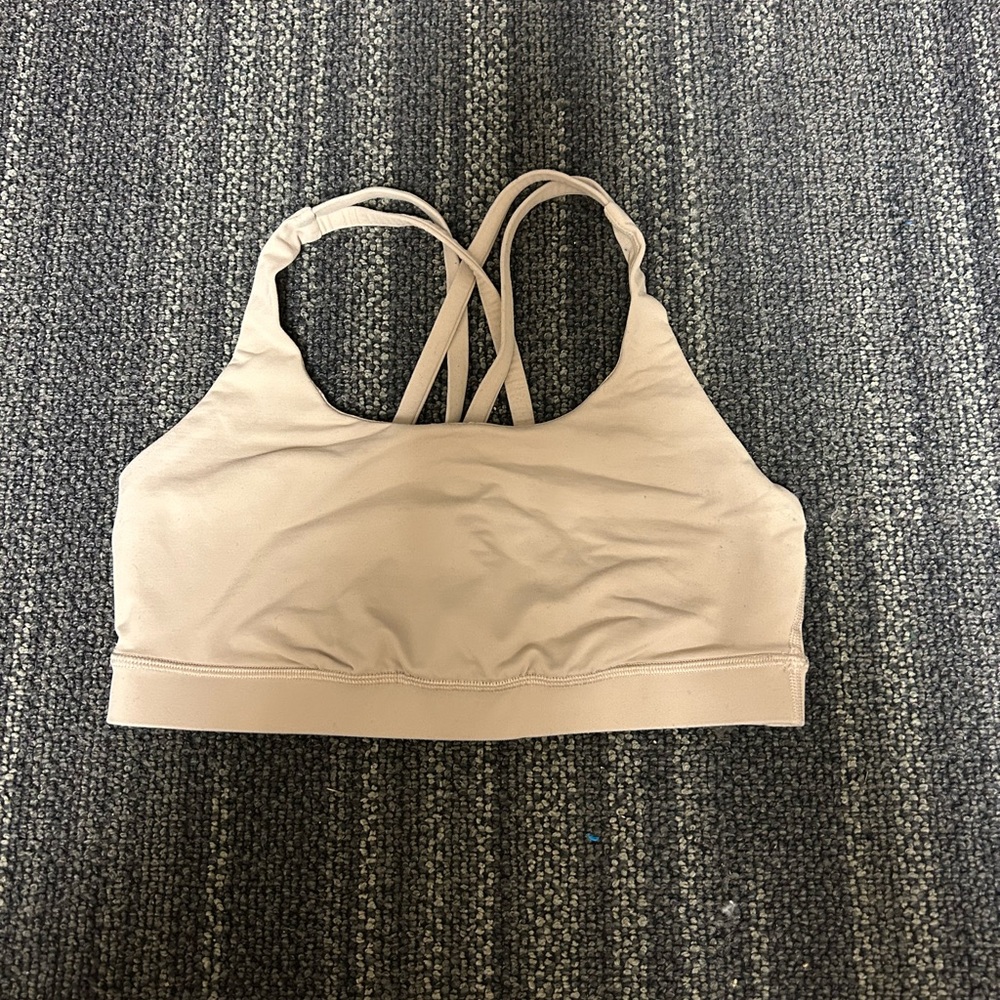 Lululemon Tan Sports Bra
